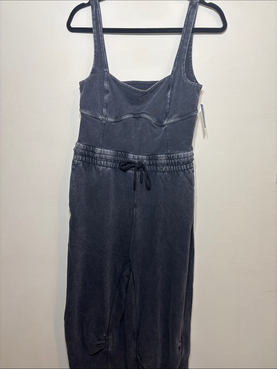 FP Movement by Free People Pants - FP Movement by Free People Washed Charcoal Jumpsuit